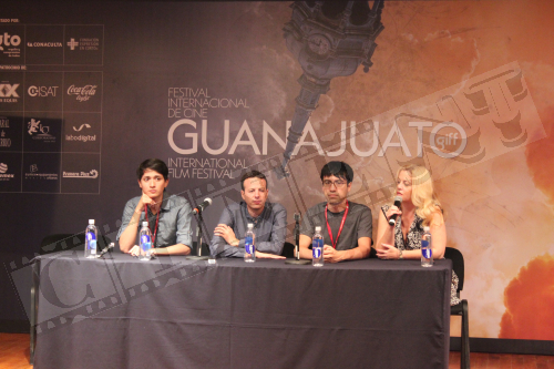 GIFF 2013 Heli Conferencia Entrevista Amat Escalante festivale guanajuato